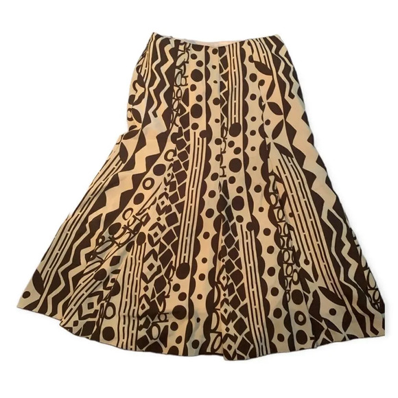 Vintage y2k geometric midi skirt - Picture 1 of 2
